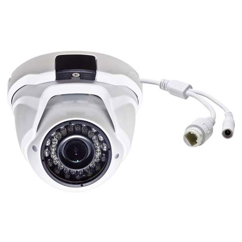 TELECAMERA DOME 2Mpx IP 1080P IP66 L.VARIFOCAL 2,8~12mm, ICR, 36LED, CMOS 1/2,8" Sony Exmor IMX222, ONVIF, OSD, COLORE BIANCO