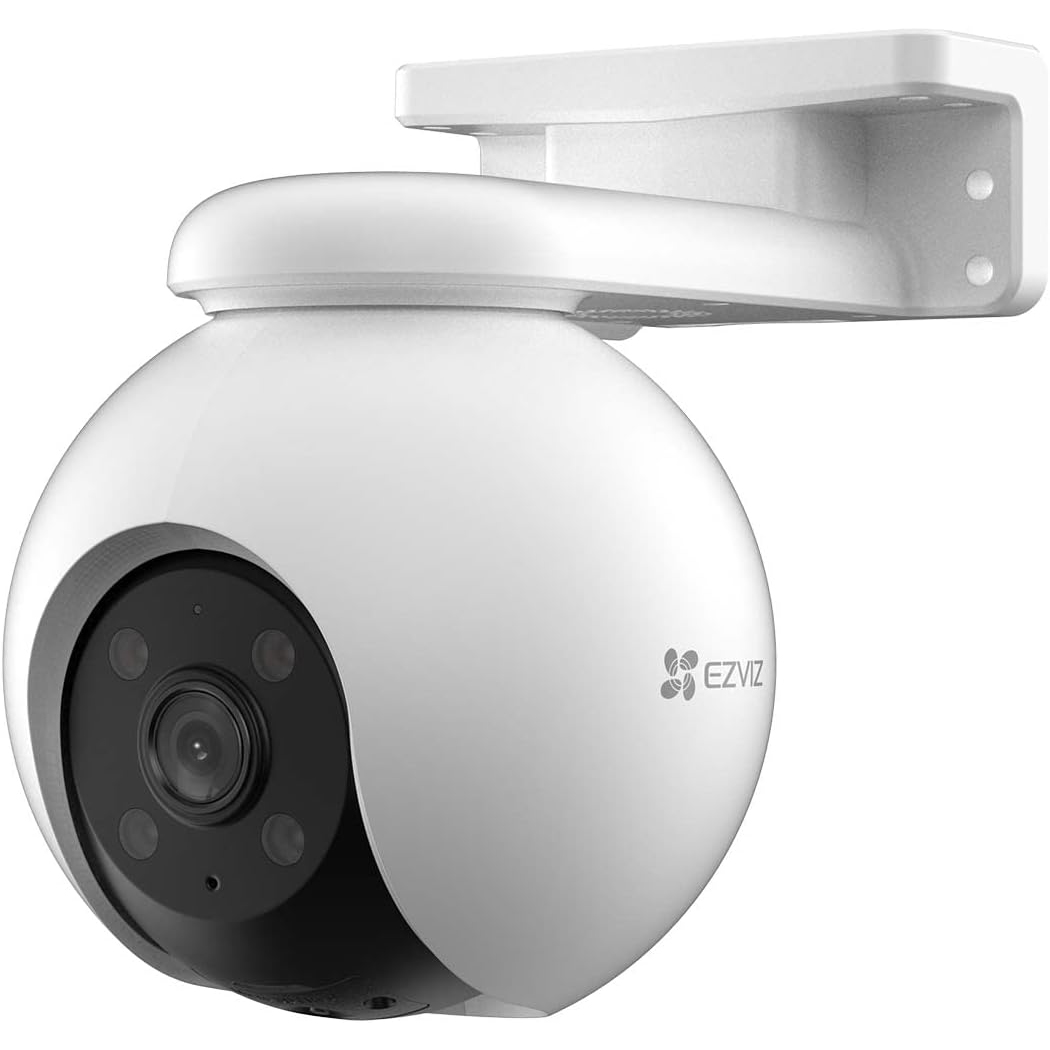 EZVIZ CS-H8 PRO 2K TELECAMERA DI SORVEGLIANZA MOTORIZZATA Wi-Fi PER ESTERNO 2K 3 MP VISIONE NOTTURNA 360° 30 METRI