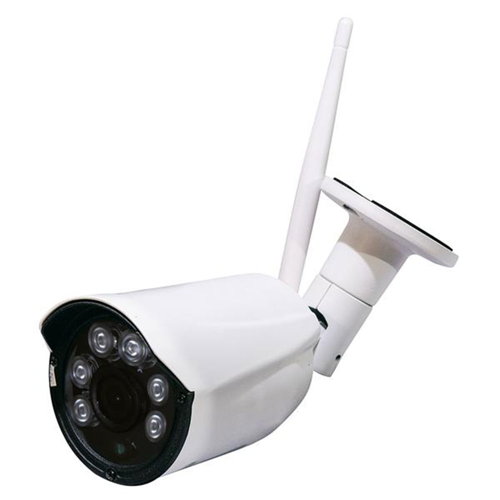 TELECAMERA 1Mpx IP P&P 720P LAN/Wi-Fi IP65 REC SU MicroSD, LENTE 3,6mm, ICR, 10LED, CMOS 1/4" APTINA, COLORE BIANCO