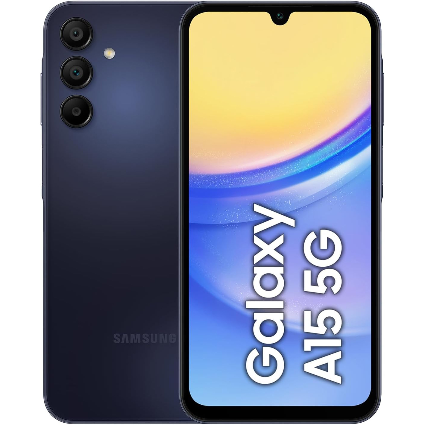 CELLULARE SMARTPHONE SAMSUNG Galaxy A15 5G SM-A156B/DSN DISPLAY 6.6" 4GB/128GB DUOS COLORE BLUE BLACK GARANZIA VODAFONE