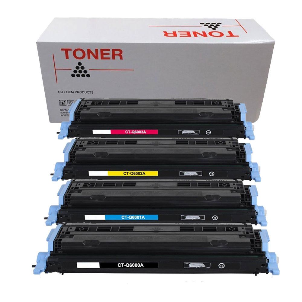 TONER HP-CANON COMPATIBILE HP Q6000A (124A) BLACK Color Laserjet 1600 2600N 2605 - Canon LBP-5000 LBP-5100