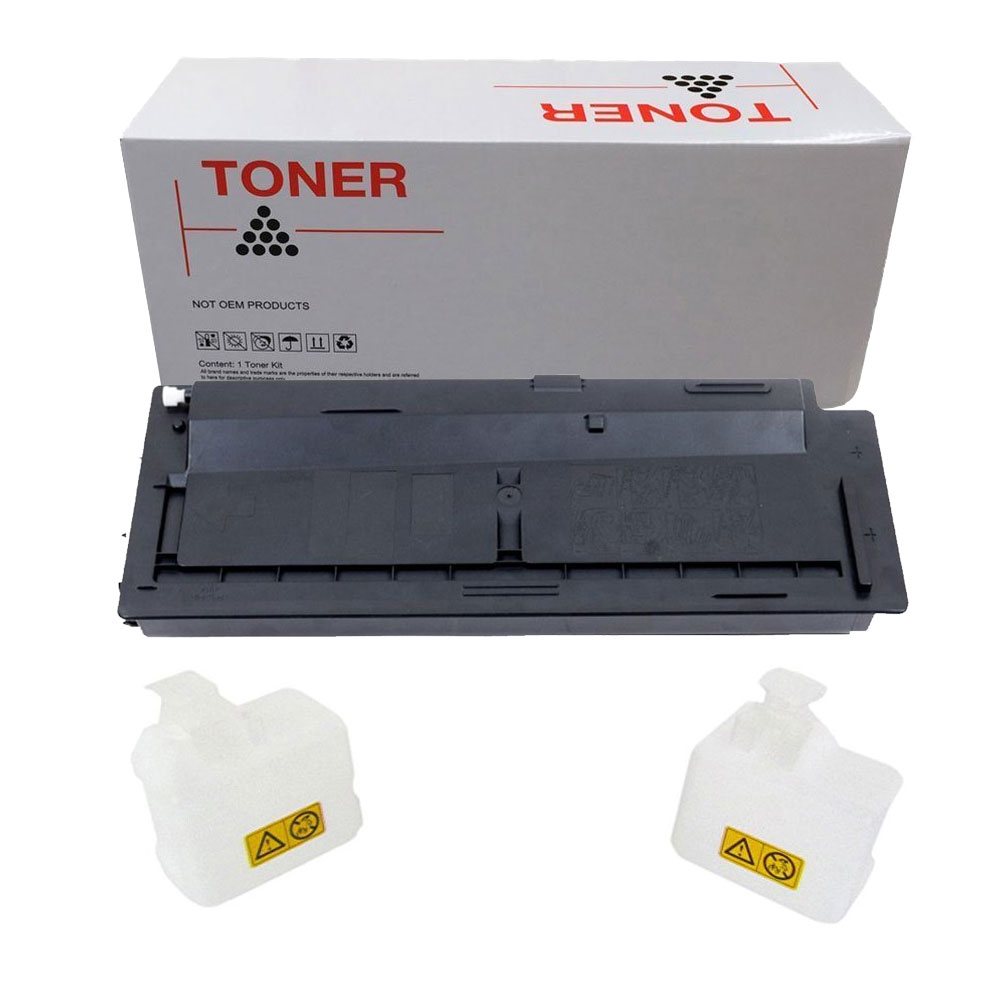 TONER UTAX COMPATIBILE 15K (613011010,613011015) + 2 VASCHETTE RECUPERO TRIUMPH ADLER:256I, 306I, DC 6025, DC 6025P, DC 6030 - UTAX:256I, 306I, CD 5025, CD 5025P, CD 5030