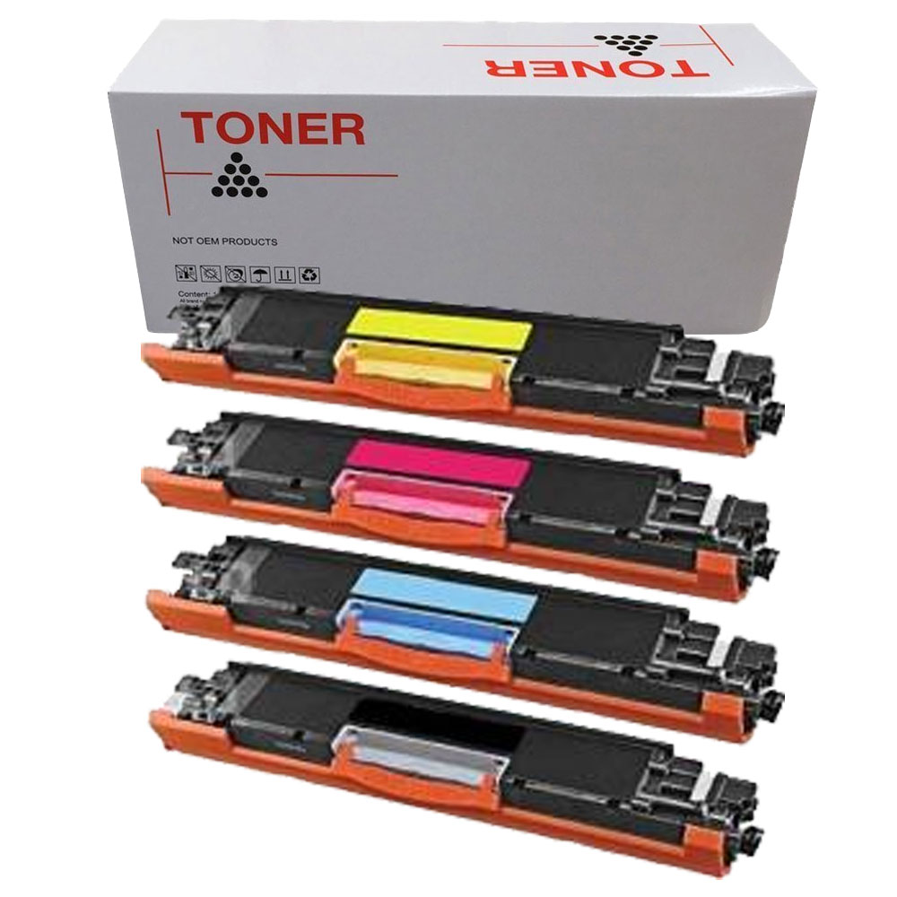 TONER HP CANON COMPATIBILE CE310/CF350A (126A/130A) CRG729BK BLACK 1.3K PER LaserJet Pro CP1025 M175A M275MPF M276 MPF Canon LBP 7010C LBP 7018C