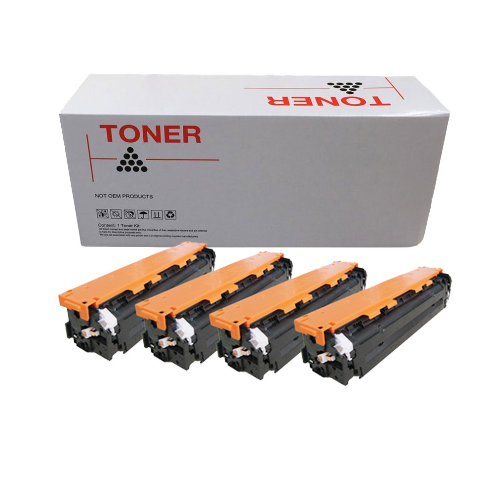 TONER HP-CANON COMPATIBILE CB540A(203A)/CE320A(653X)/CF210A(131A)/CF210X(131X)/731BK NERO LaserJet Pro M251 M276 Canon LBP-7110 MF-8230Cn