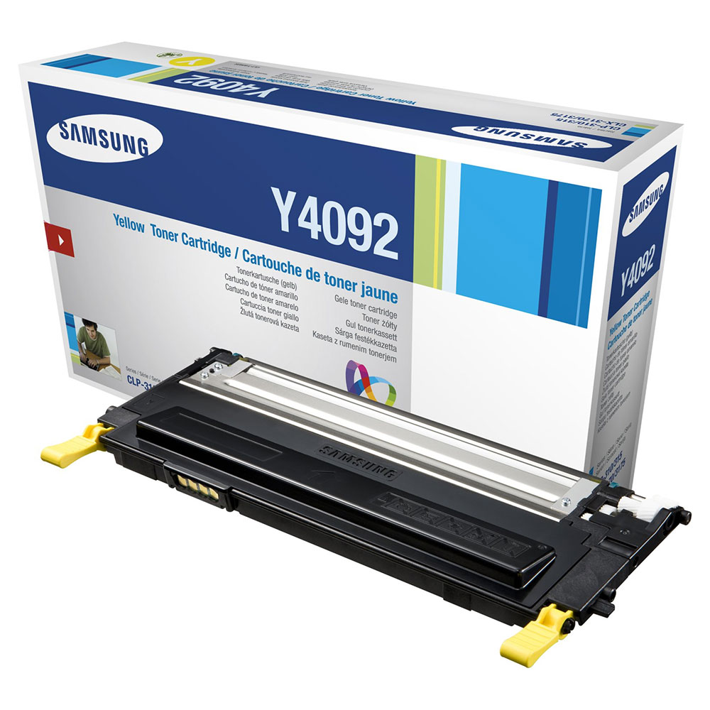 TONER SAMSUNG ORIGINALE CLT-Y4092S YELLOW CLP-310 CLP-315 CLX-3170FN (1K)