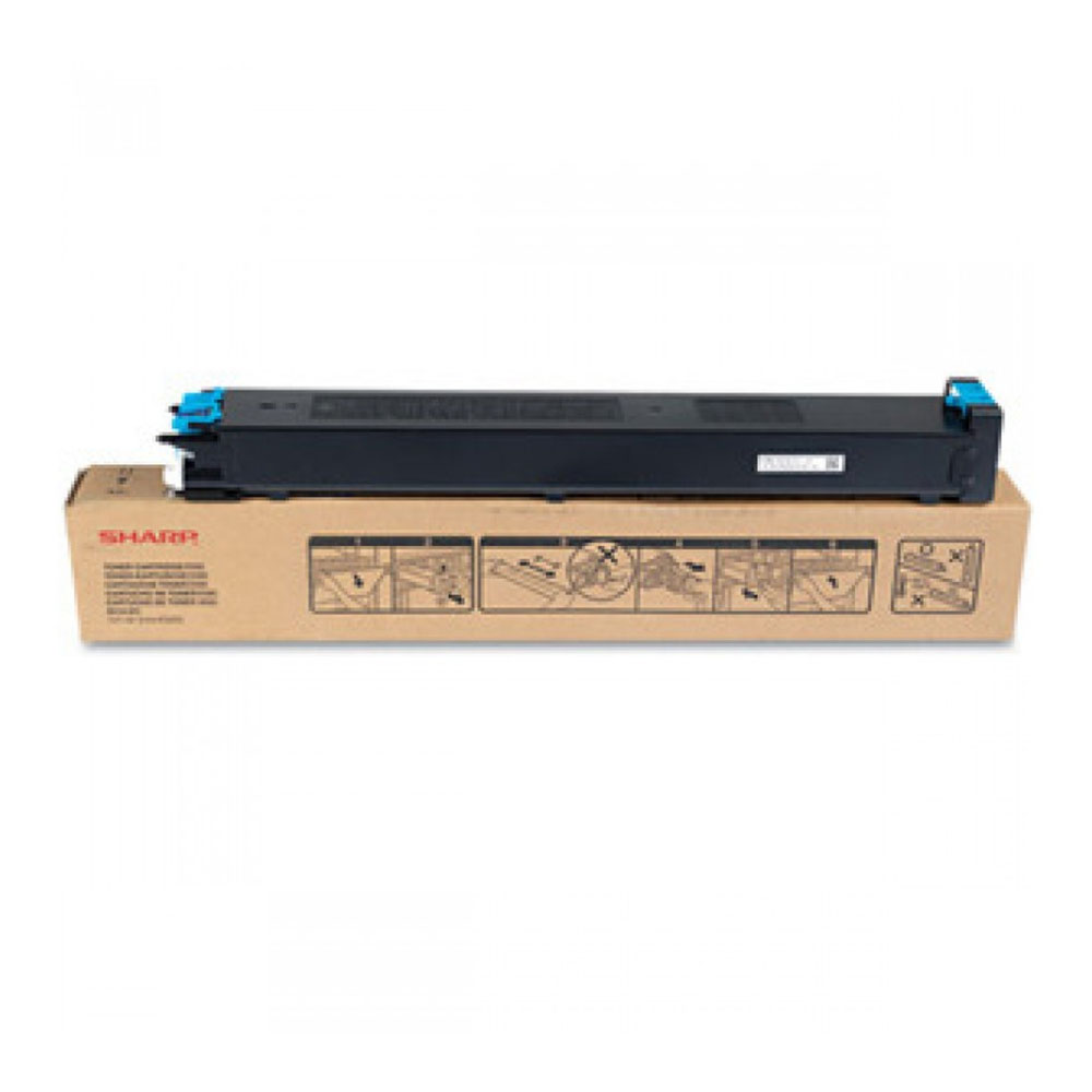 TONER SHARP ORIGINALE 10K CIANO (MX-23GTCA) MX-2010U, MX-2310U, MX-2314N, MX-2614N, MX-3111U, MX-3114N
