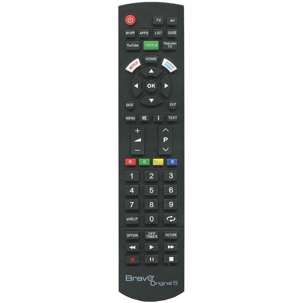 TELECOMANDO BRAVO BRAND 5 DEDICATO PER TV PANASONIC LED, LCD, PLASMA (90202065)