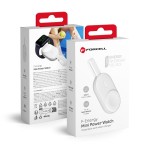 MINI POWER BANK PER WATCH CON MagSafe FORCELL F-ENERGY 1A 2,5W 1200mAh COLORE BIANCO
