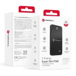 POWER BANK CON MagSafe Forcell F-Energy SuperSlim F5K8 QC4.0 PD3.0 15W 5000mAh COLORE BLACK