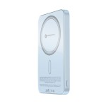 POWER BANK CON MagSafe Forcell F-Energy SuperSlim F5K8 QC4.0 PD3.0 15W 5000mAh COLORE AZZURRO
