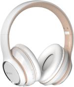 CUFFIA WIRELESS DEVIA Kintone V2 EM039 BLUETOOTH V. 5.2 RICARICABILE CON PADIGLIONI COLORE BIANCO