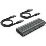 BOX ESTERNO IN ALLUMINIO EWENT PER SSD M.2 NVMe/PCIe INTERFACCIA USB TYPE-C A 3.2 Gen2 EW7025