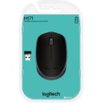 MOUSE LOGITECH M171 WIRELESS 2.4 GHz 100Dpi CON MINI RICEVITORE USB (910-004424)
