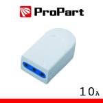 PRESA 2P+T 10A CON USCITA CAVO ASSIALE DRITTO