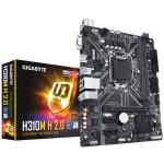SCHEDA MADRE GIGABYTE INTEL H310M-H R2.0 DDR4 Core i3/i5/i7 8° e 9° GENERAZIONE 2xDDR4 2Pci-E 3.0 x16, D-Sub/HDMI, 2xUSB3.1 - 2xUSB2.0 SK-1151