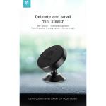 DEVIA SUPPORTO AUTO UNIVERSLE CON FISSAGGIO ADESIVO E MAGNETICO REGOLABILE COLORE METAL BLACK