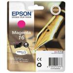 CARTUCCIA INK-JET EPSON MAGENTA PENNA E CRUCIVERBA 16 ORIGINALE C13T16234012 WorkForce WF-2010W, WF-2510WF, WF-2520NF, WF-2530WF, WF-2540WF