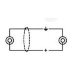 Cavo stereo di segnale audio 2 x Maschio RCA a 2 x Maschio RCA Stereo 2Mt