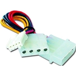 CAVO ALIMENTAZIONE KEYTECK SPLITTER 5 1/4" + 3 1/2" CC-PSU-2