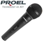 MICROFONO PROEL DM800 PALMARE A FILO CARDIOIDE VOCE II