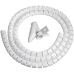 SPIRALE COPRI CAVO/AVVOLGICAVO 1,5 Mt. VULTECH COLORE BIANCO