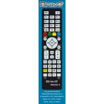 TELECOMANDO TV BRAVO UNIVERSALE PROGRAMMABILE TECHNO 3  TV, VCR, DVD, SAT, DTT o SKY (92602666)