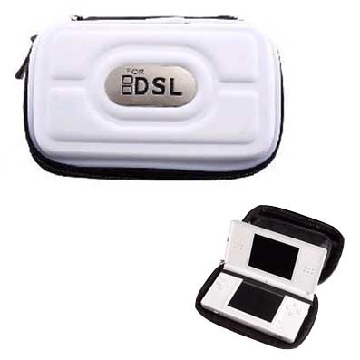 BORSA ASTUCCIO SEMIRIGIDO NINTENDO NDS BIANCA