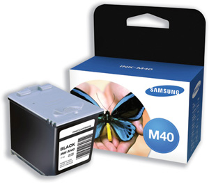 CARTUCCIA SAMSUNG ORIGINALE NERA TEL-FAX SAMSUNG SF-330/335T SF-340 INK-M40/ELS