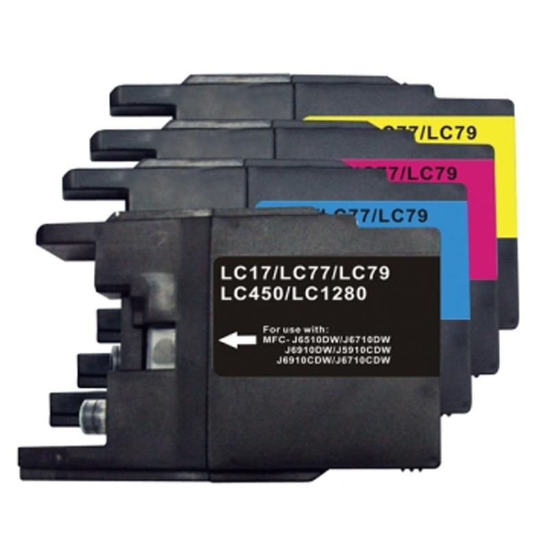 CARTUCCIA BROTHER LC1240M-LC1280M DCP-J525 MFC-J825 MFC-J6710 COMPATIBILE MAGENTA
