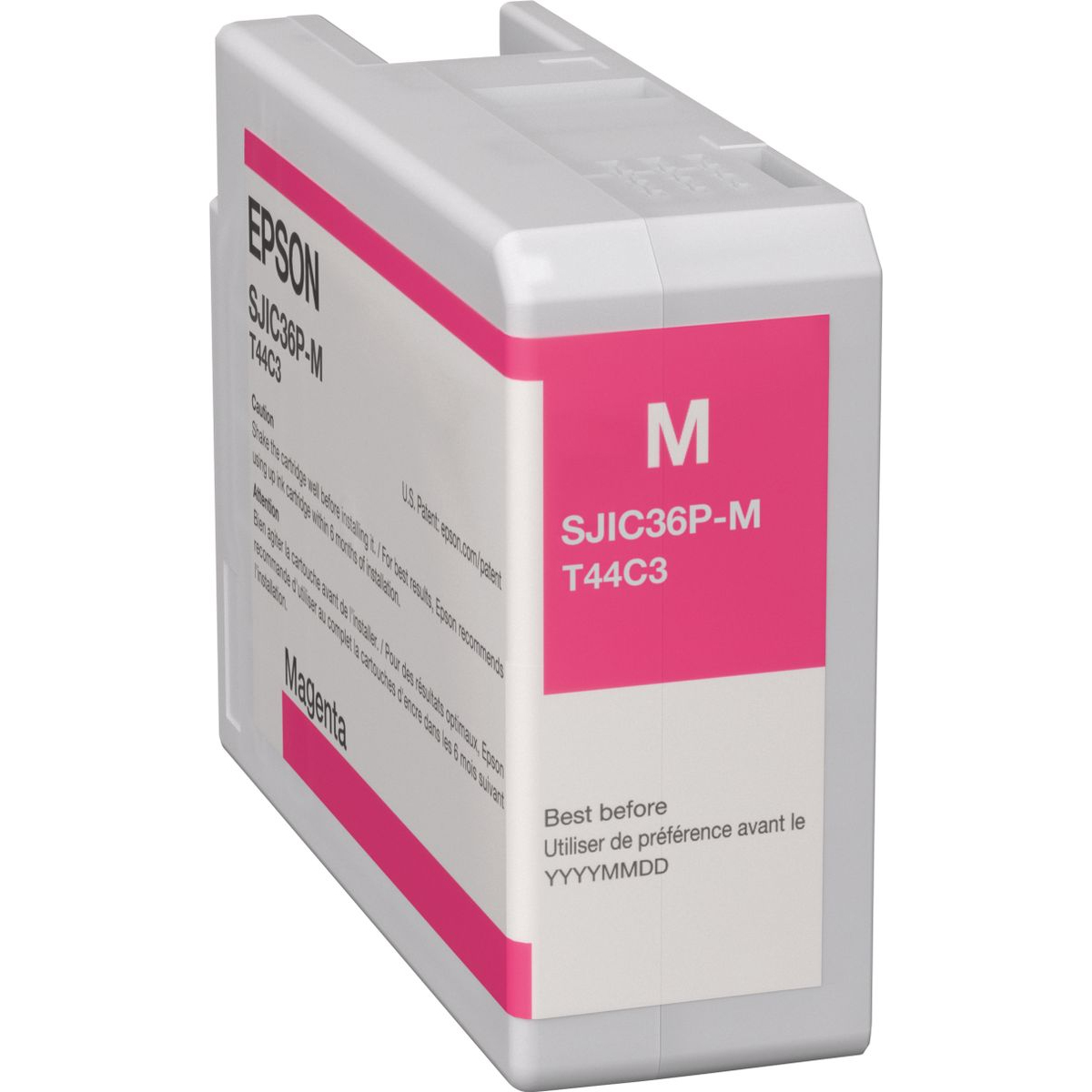 CARTUCCIA EPSON SJIC36P(M) T44C3 MAGENTA ORIGINALE ColorWorks CW-C6000, CW-C6500