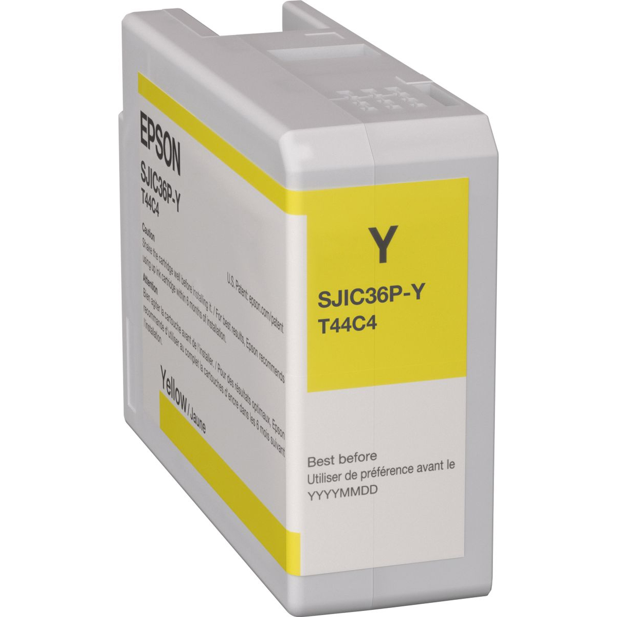 CARTUCCIA EPSON SJIC36P(Y) T44C4 GIALLO ORIGINALE ColorWorks CW-C6000, CW-C6500