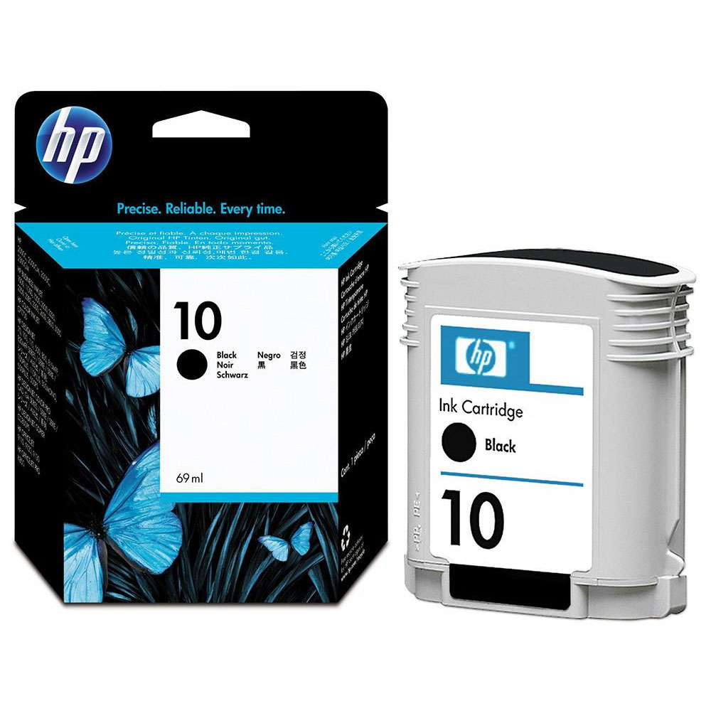 CARTUCCIA HP C4844A N° 10 NERO ORIGINALE DesignJet 500/510/800/800PS