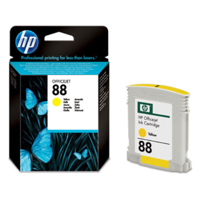 CARTUCCIA HP ORIGINALE YELLOW 9ML C9388AE N°88