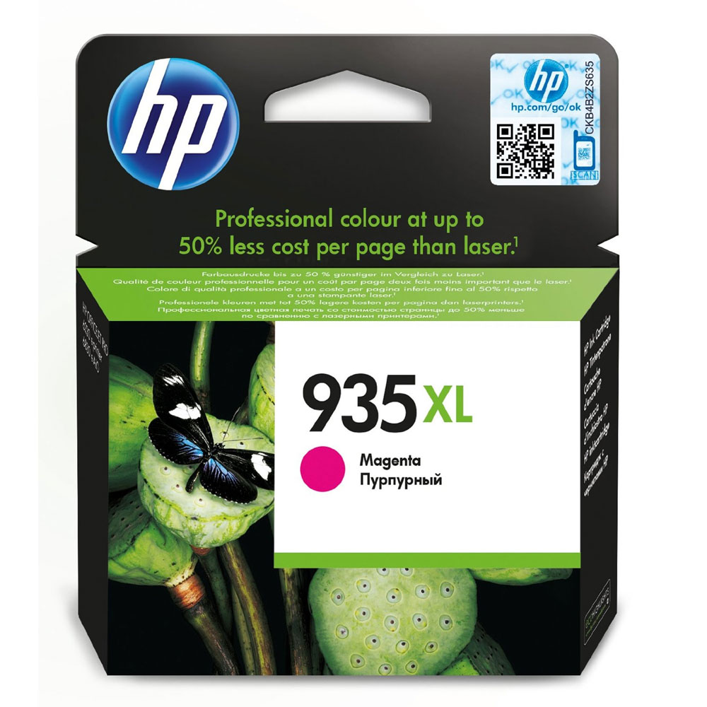CARTUCCIA HP N° 935XL C2P25 MAGENTA ORIGINALE OFFICEJET 6230 6830