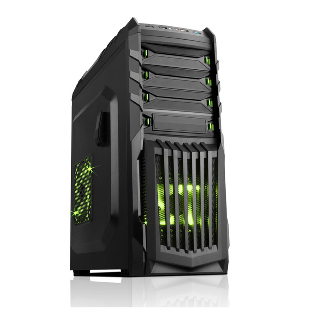 CASE ITEK SNAKE-G GAMING ITGCW01 MIDDLE TOWER (NO ALIMENTATORE) COLORE BLACK