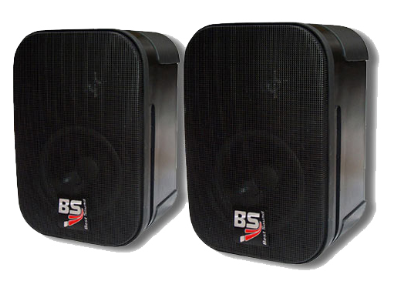 COPPIA DIFFUSORI ACUSTICI PASSIVI ABS 5" - 50WRMS - 80Hz/20KHz - 100dBmax.