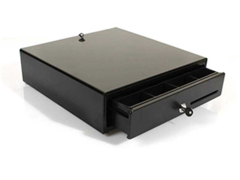 CASSETTO RENDIRESTO UNIVERSALE PICCOLO IN FERRO PER REGISTRATORE DI CASSA EDIT SMARTY E OLIVETTI NETTUNA 6v CON CHIAVE C3336-BL-6V-4B8C