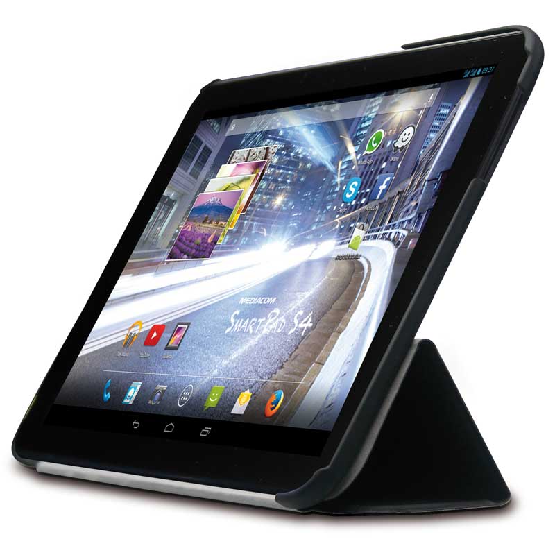MEDIACOM M-FC1S2B3G - CUSTODIA PROTETTIVA FLIP CASE PER TABLET SMART PAD 10,1" M-MP1S2B3G