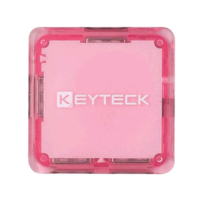 HUB USB KEYTECK 4 PORTE FULL SPEED 2.0 SQUARE PINK HUB-117PK