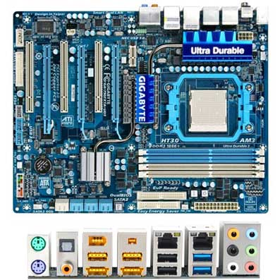 SCHEDA MADRE GIGABYTE GA-790FXTA-UD5 (REV 1.0.) AMD X2 X3 X4 SK-AM3