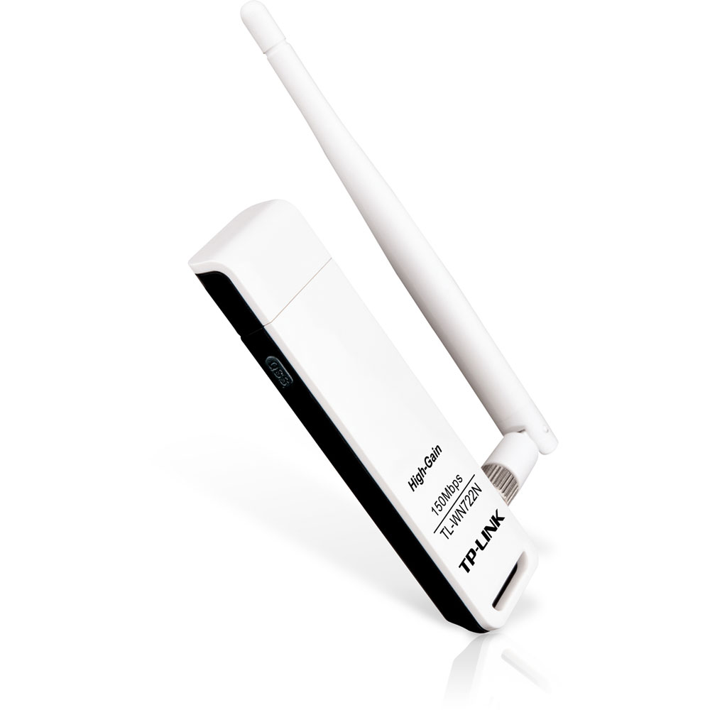 ADATTATORE TP-LINK TL-WN722N USB Wireless Lite-N 150Mbps USB 2.0 - 802.11b, 802.11g, 802.11n
