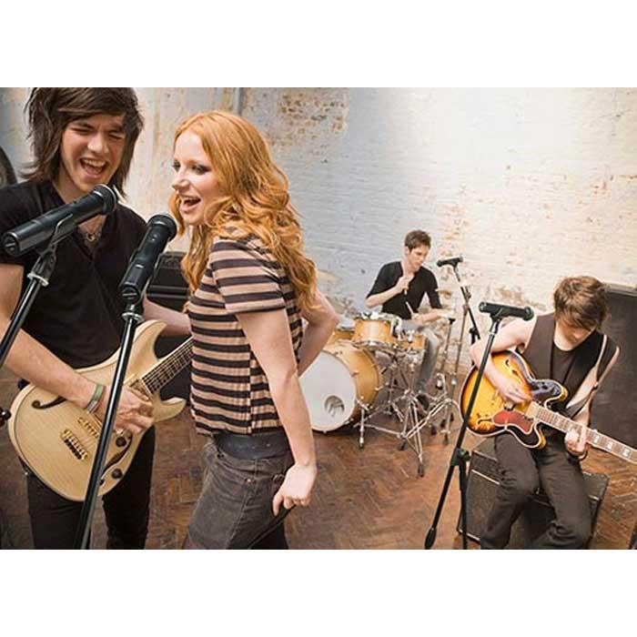 RADIOMICROFONO SAMSON STAGE v466 4X PALMARI HT6 VHF182.1/208.2MHz + RICEVITORE FULL-RACK SR266