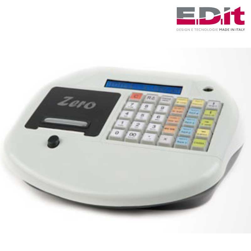 REGISTRATORE DI CASSA E.D.IT ZERO POSTAZIONE FISSO BIANCO LUCIDO