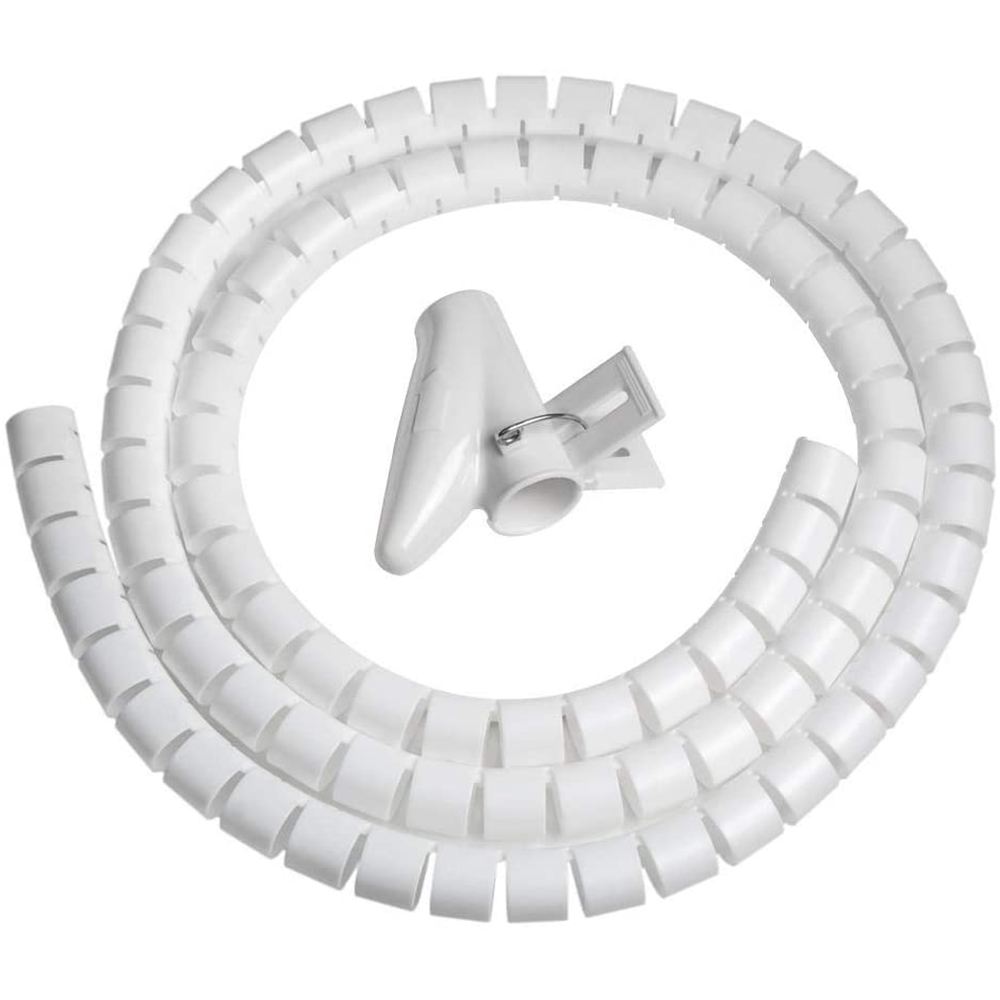 SPIRALE COPRI CAVO/AVVOLGICAVO 1,5 Mt. VULTECH COLORE BIANCO