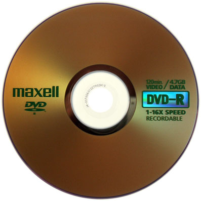 SUPPORTO MAXELL DVD-R 16x CONF. 100PZ