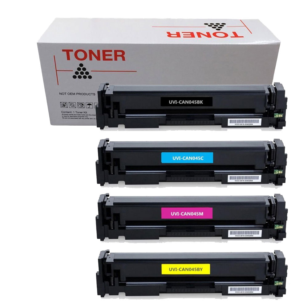 TONER CANON COMPATIBILE 045HY(1243C002) GIALLO 2.2K I-Sensys LBP-611 Cn, LBP-612 Cdw, LBP-613 Cdw, MF-631 Cn,MF-632 Cdw, MF-634 Cdw, MF-635 Cx, MF-636 Cdwt