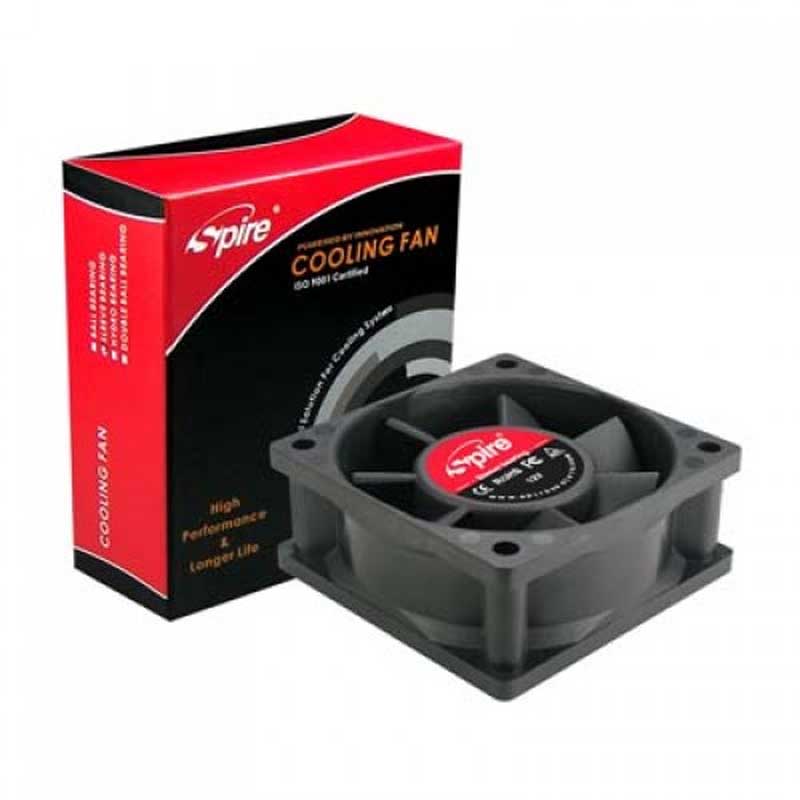 VENTOLA SPIRE SP06025S1M3 POWER FAN 60x60x25 SLEEVE BEARING 12V 3 FILI 4000RPM CP-CFA-V06/S