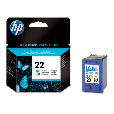 CARTUCCIA HP ORIGINALE C9352AE N° 22 COLORE Deskjet D2460 F2180 F380
