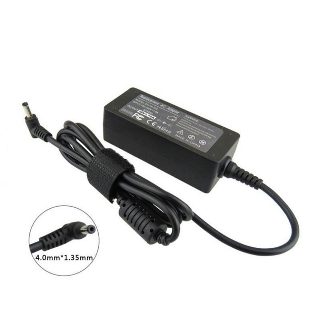 ALIMENTATORE PER NOTEBOOK ASUS COMPATIBILE 19 Volt - 45 Watt - 2.37 Ampere - 4.0*1.35mm - P553,X553 Transformer T300,Q302,TP300L,TX201LA TX201LA,F200,FX200 Zenbook BX21A,BX31A,U305FA,UX50