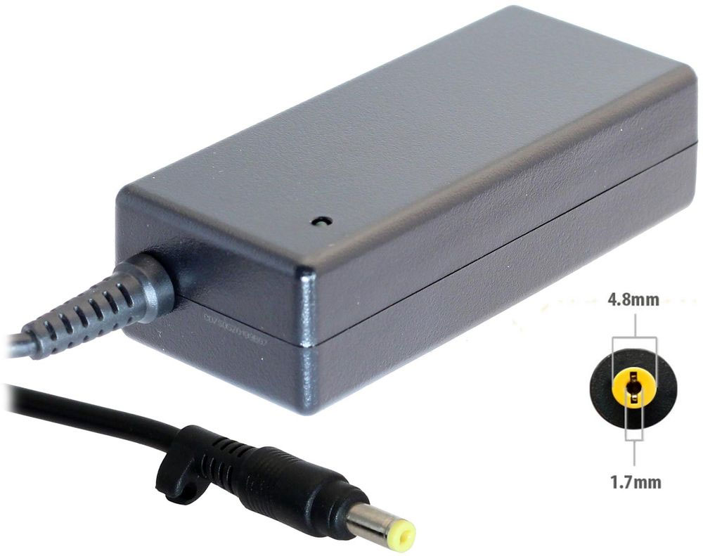 ALIMENTATORE PER NOTEBOOK HP COMPATIBILE 19.5 Volt - 65 Watt - 3.33 Ampere - 4.7*1.7mm